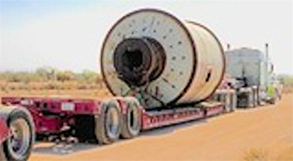 Marcy 10'6" X 14' (3m X 4.3m) Ball Mill, 800 Hp (597 Kw))